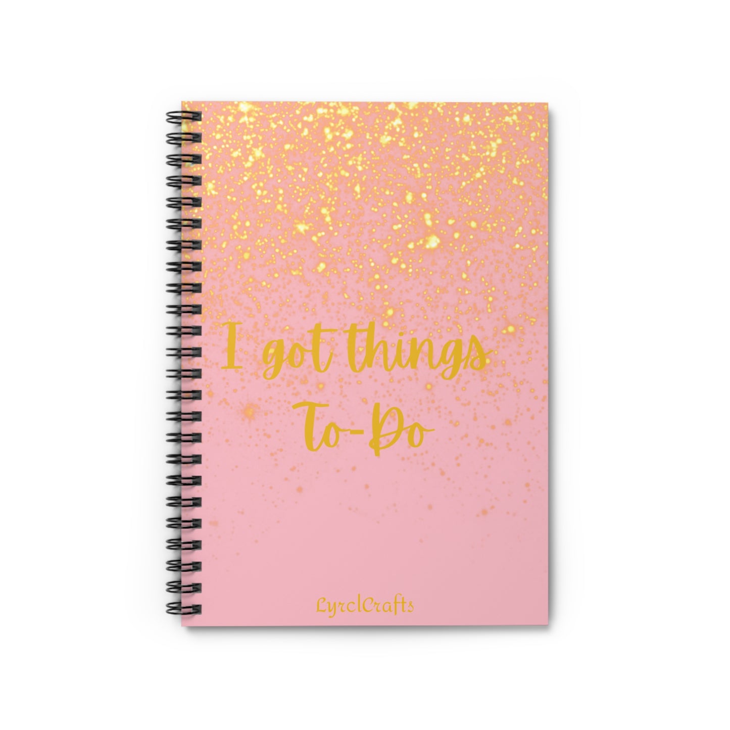 I got thing to do Spiral Notebook - Ruled Line