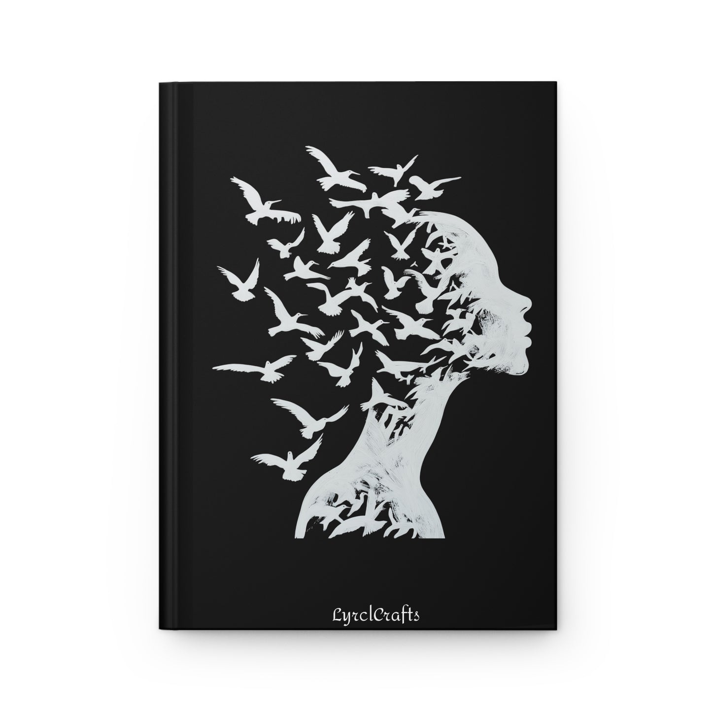 Fly away Woman Hardcover Journal