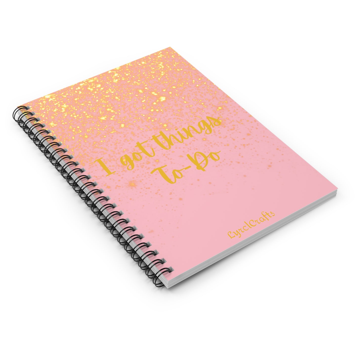 I got thing to do Spiral Notebook - Ruled Line