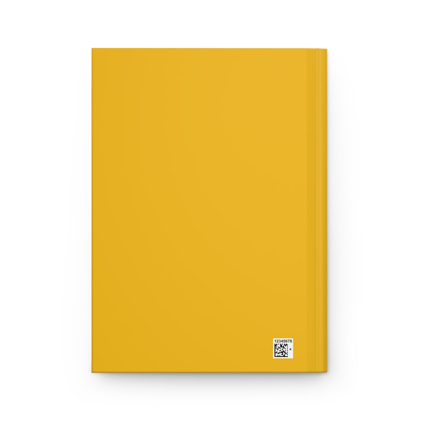 Yellow Hardcover Journal Matte