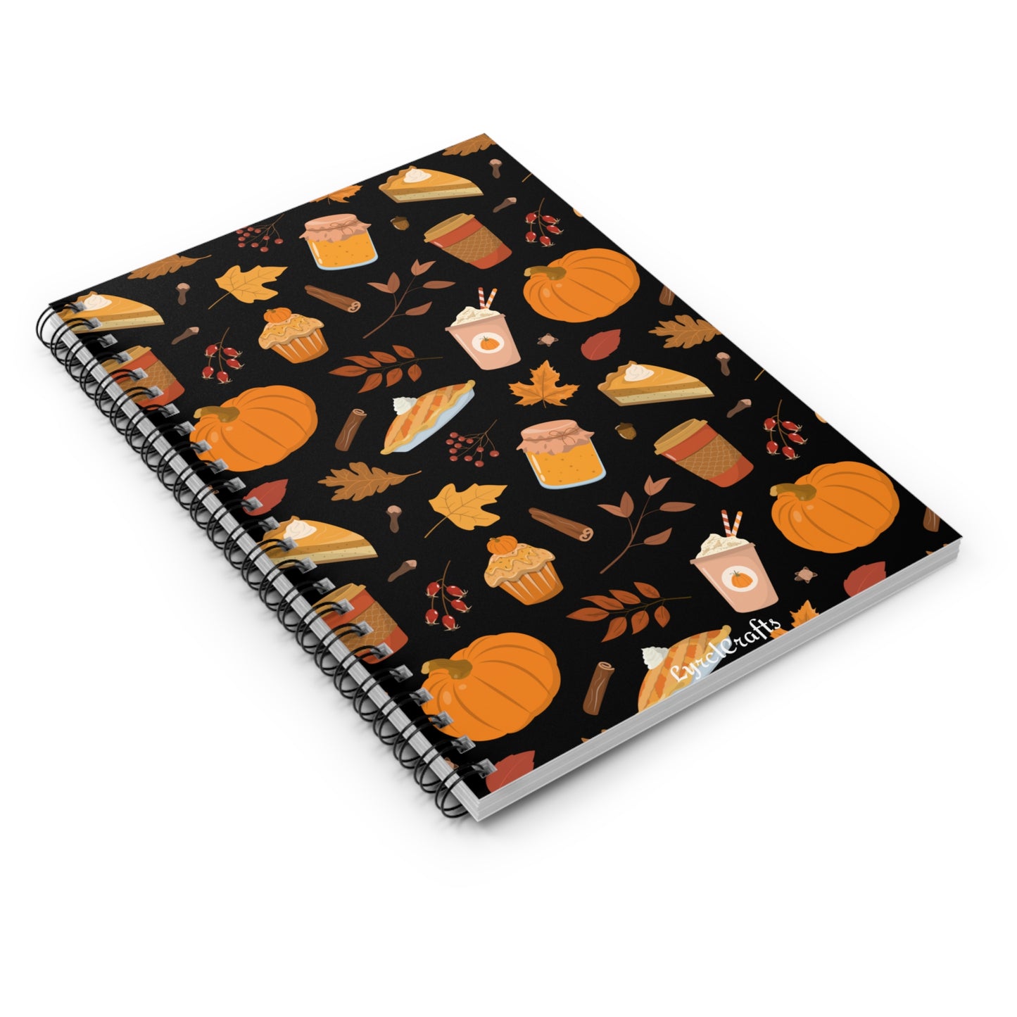 All Things Fall Spiral Notebook - Ruled Line