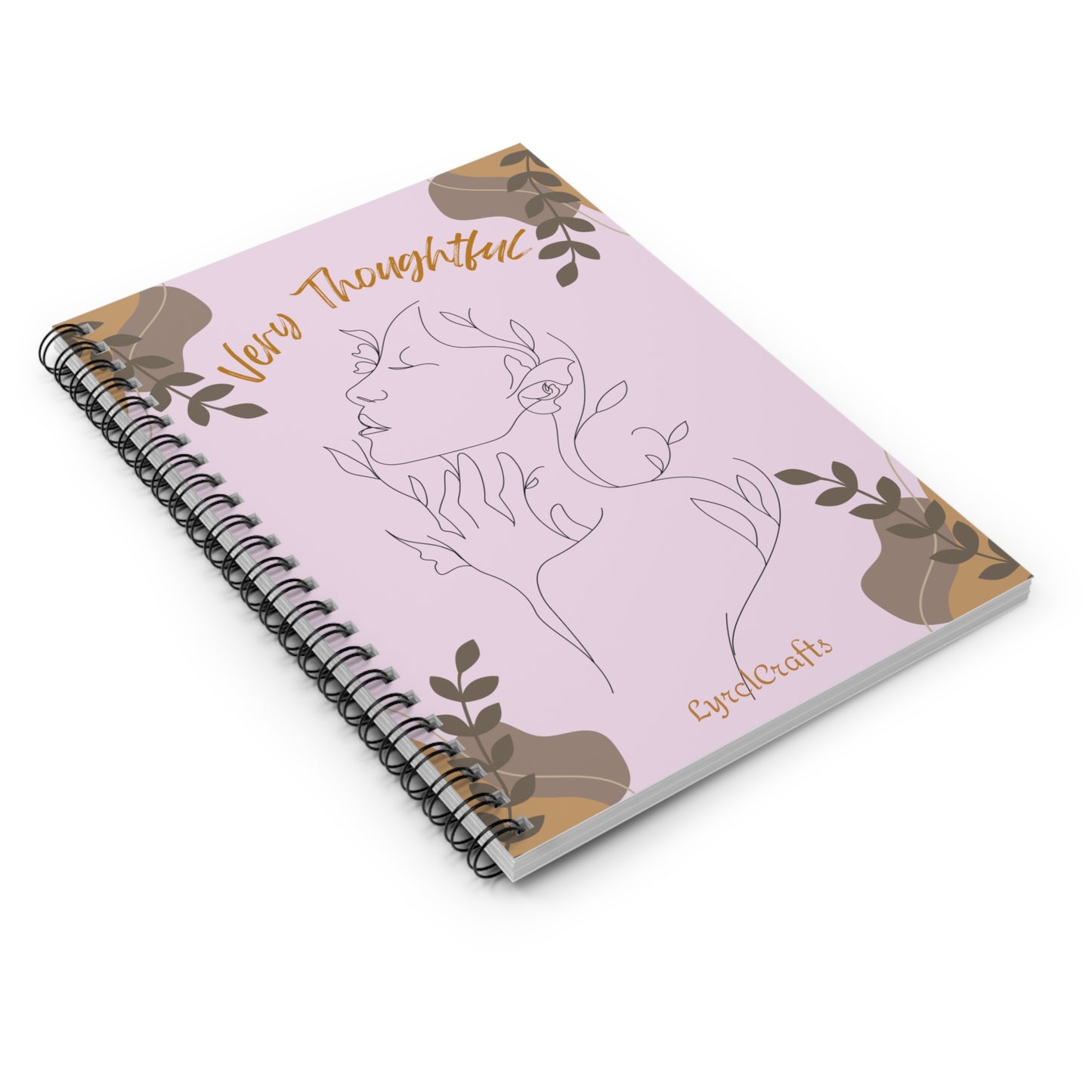 Floral Notebook - Very Thoughtful Woman Design