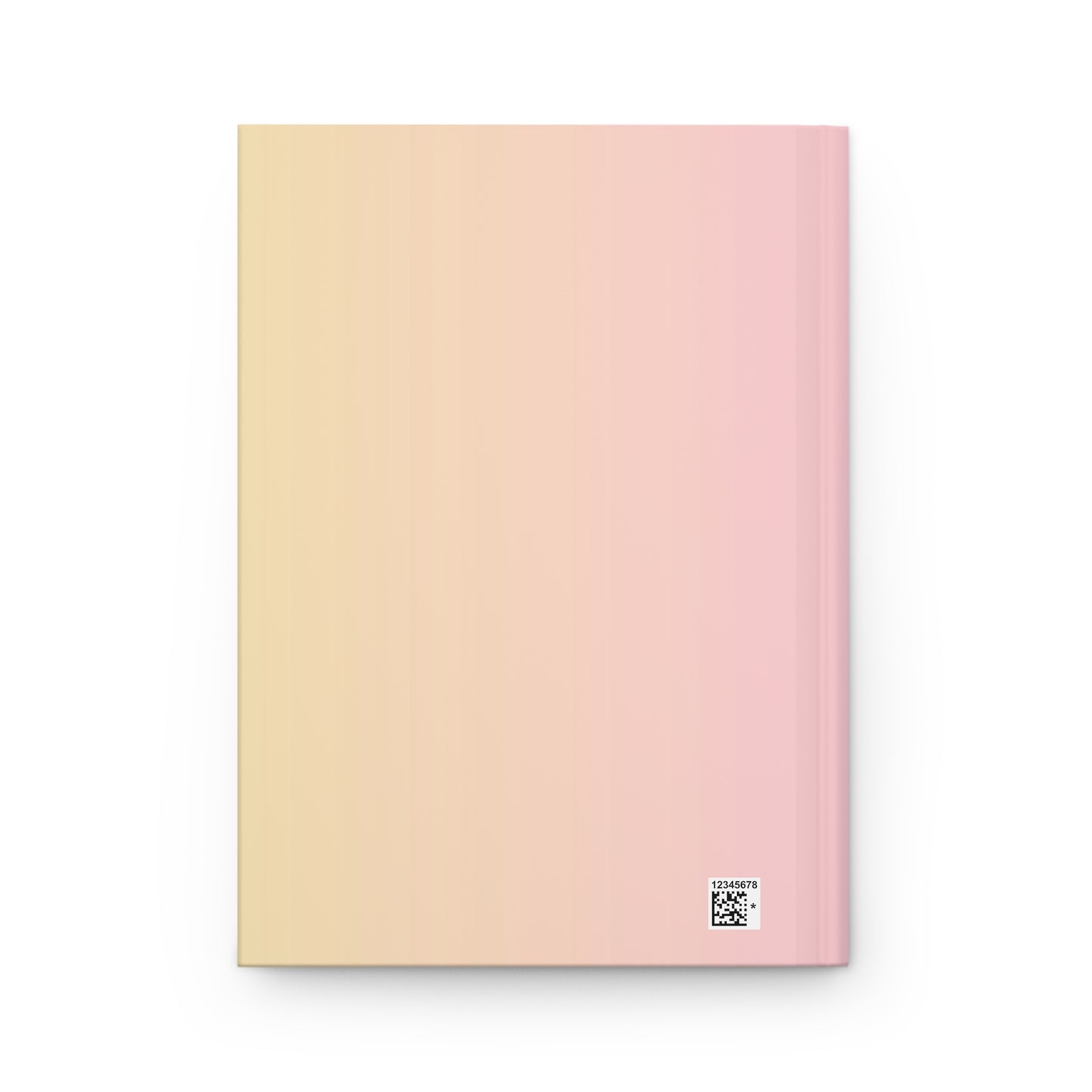 Pink ombré Hardcover Journal Matte