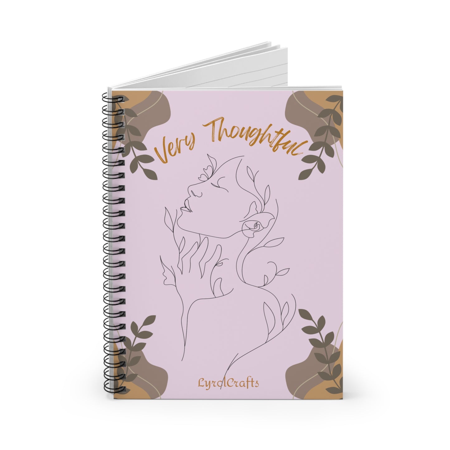 Floral Notebook - Very Thoughtful Woman Design