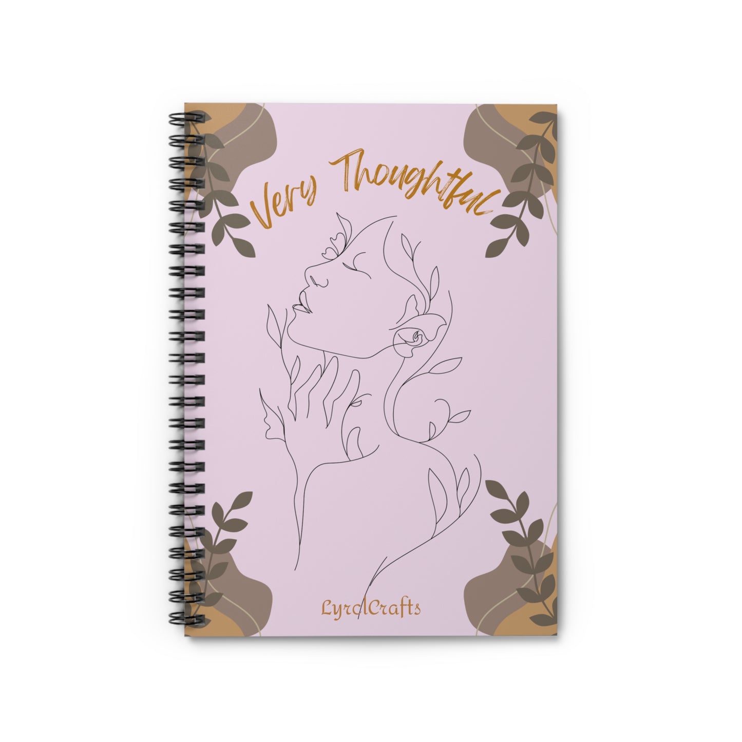 Floral Notebook - Very Thoughtful Woman Design