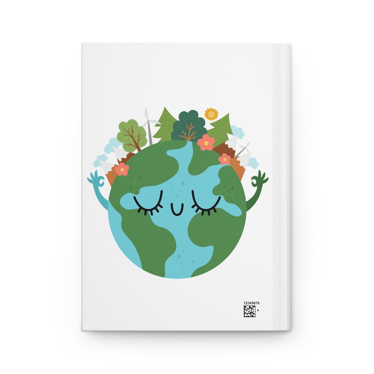 Hello Earth Hardcover Journal Matte