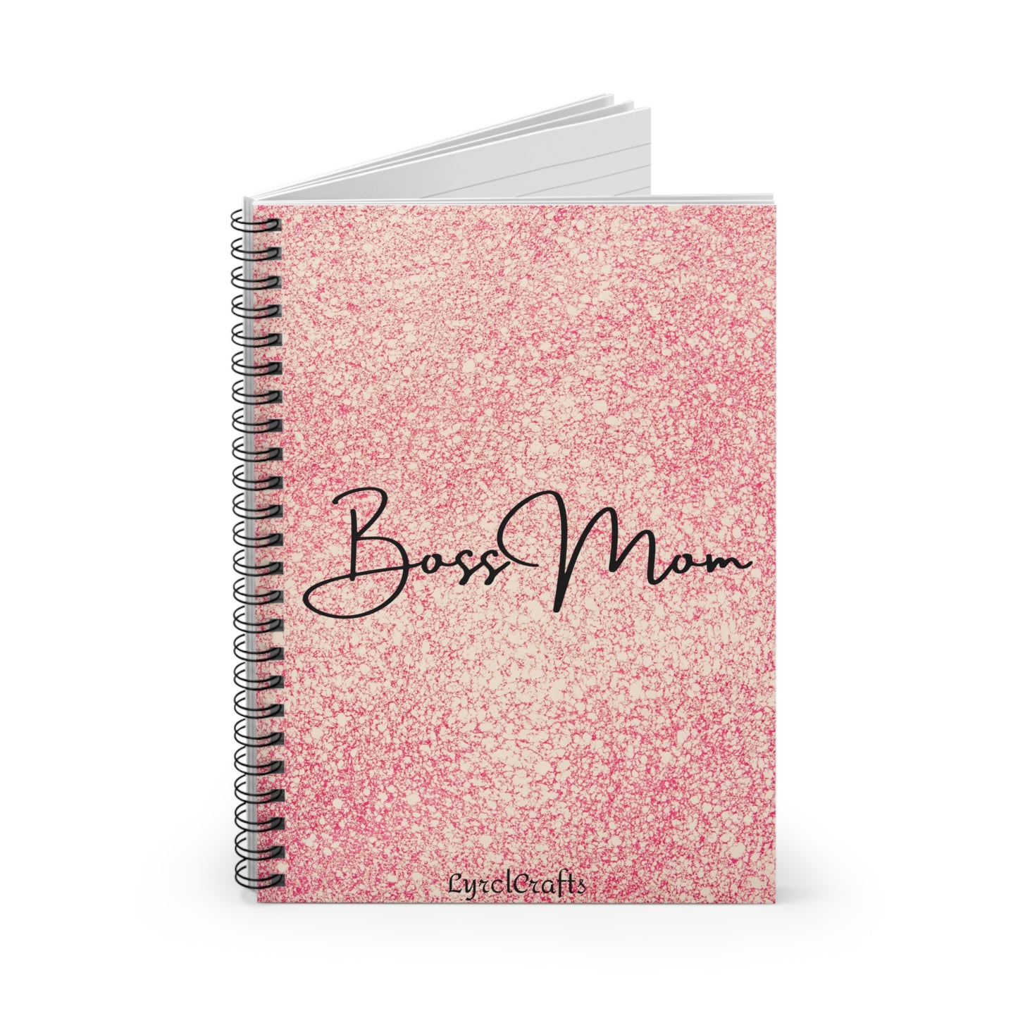 Boss mom Spiral Notebook - Ruled Line