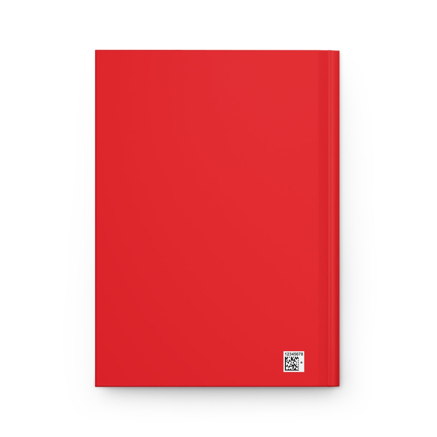 Red Hardcover Journal Matte