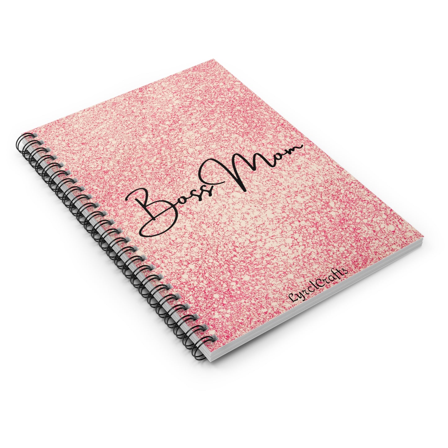 Boss mom Spiral Notebook - Ruled Line