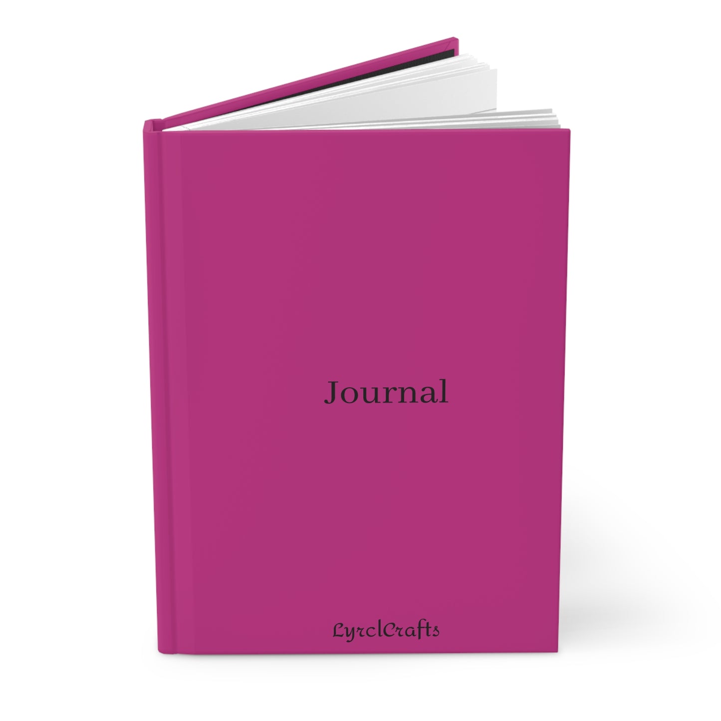 Pink Hardcover Journal Matte