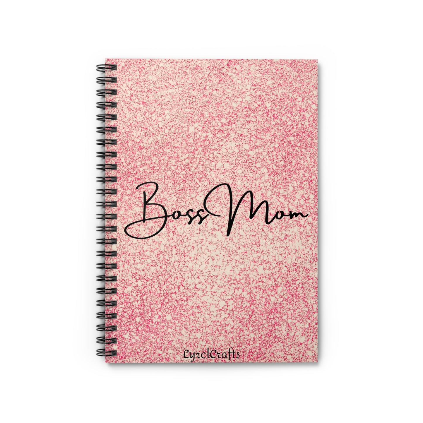 Boss mom Spiral Notebook - Ruled Line