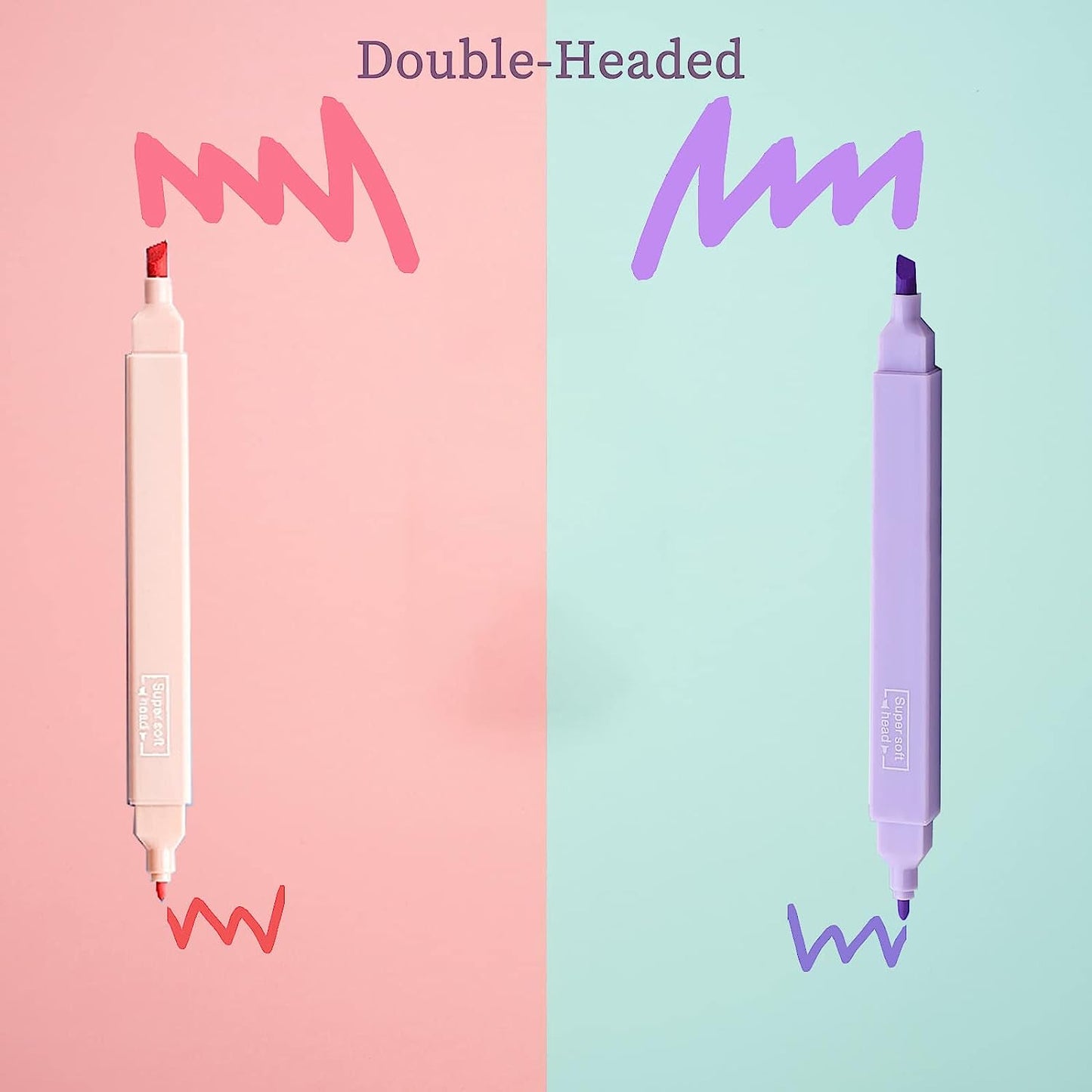 12Pcs Aesthetic Cute Highlighters Bible Pastel Highlighters and Pens No Bleed A