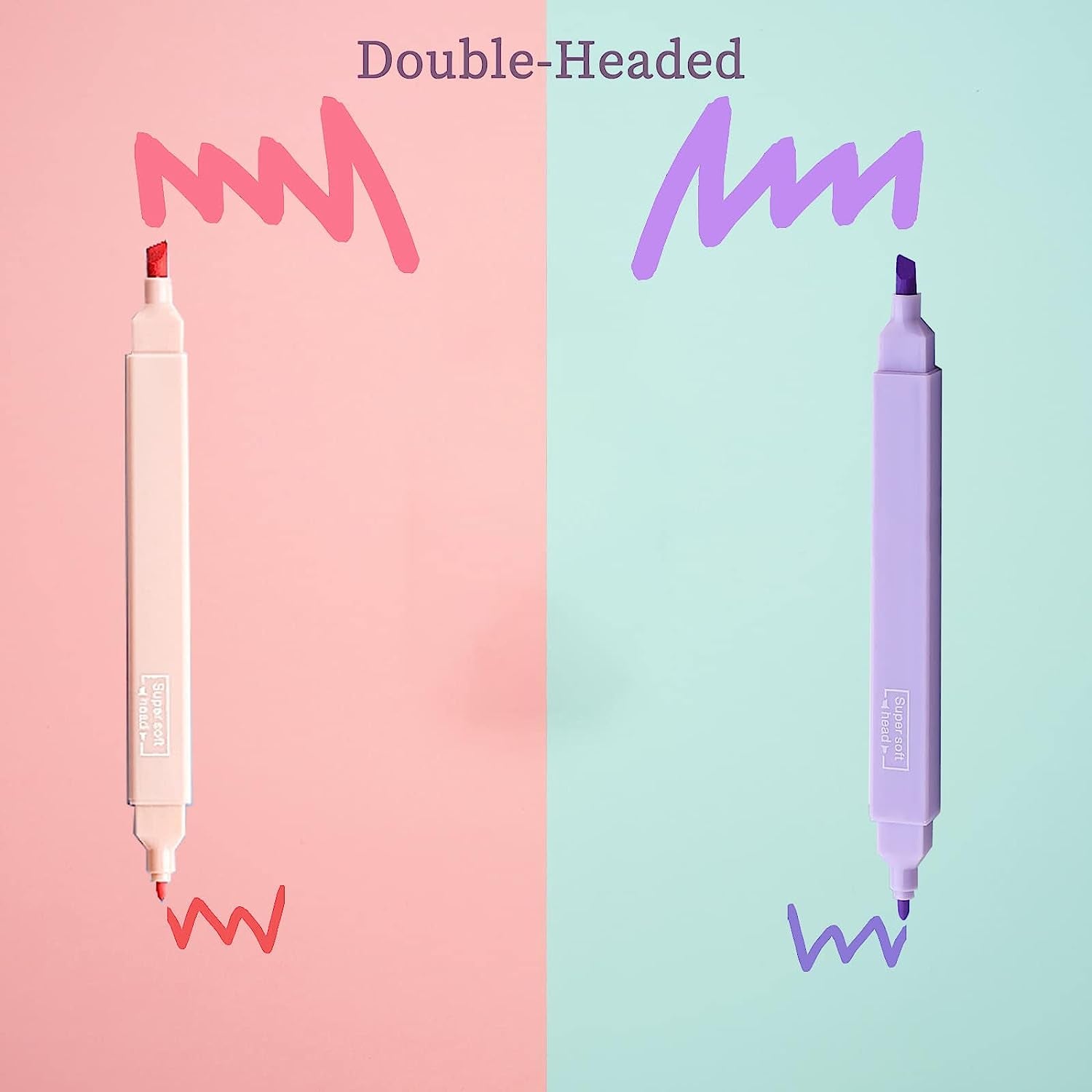 12Pcs Aesthetic Cute Highlighters Bible Pastel Highlighters and Pens No Bleed A