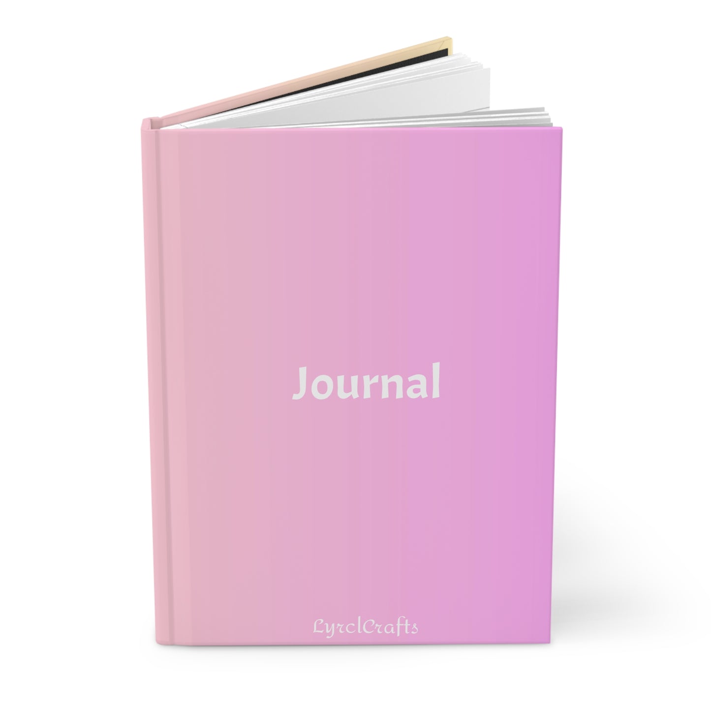 Pink ombré Hardcover Journal Matte