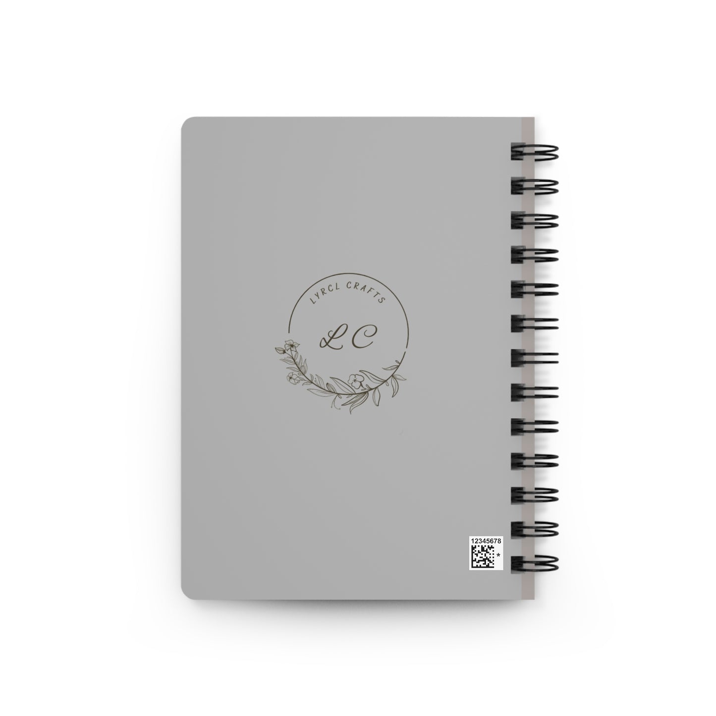 My thoughts Laminated Spiral Bound Notebook