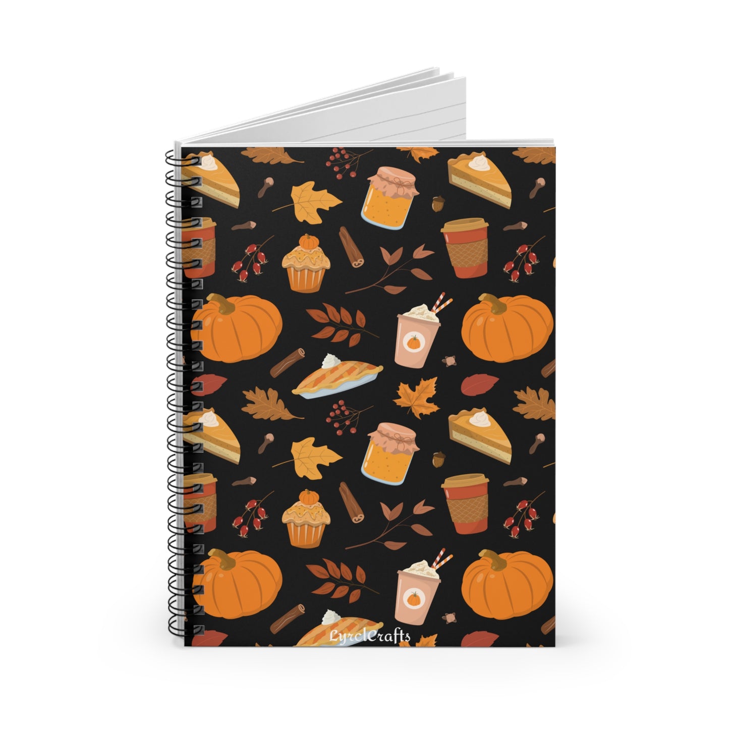 All Things Fall Spiral Notebook - Ruled Line