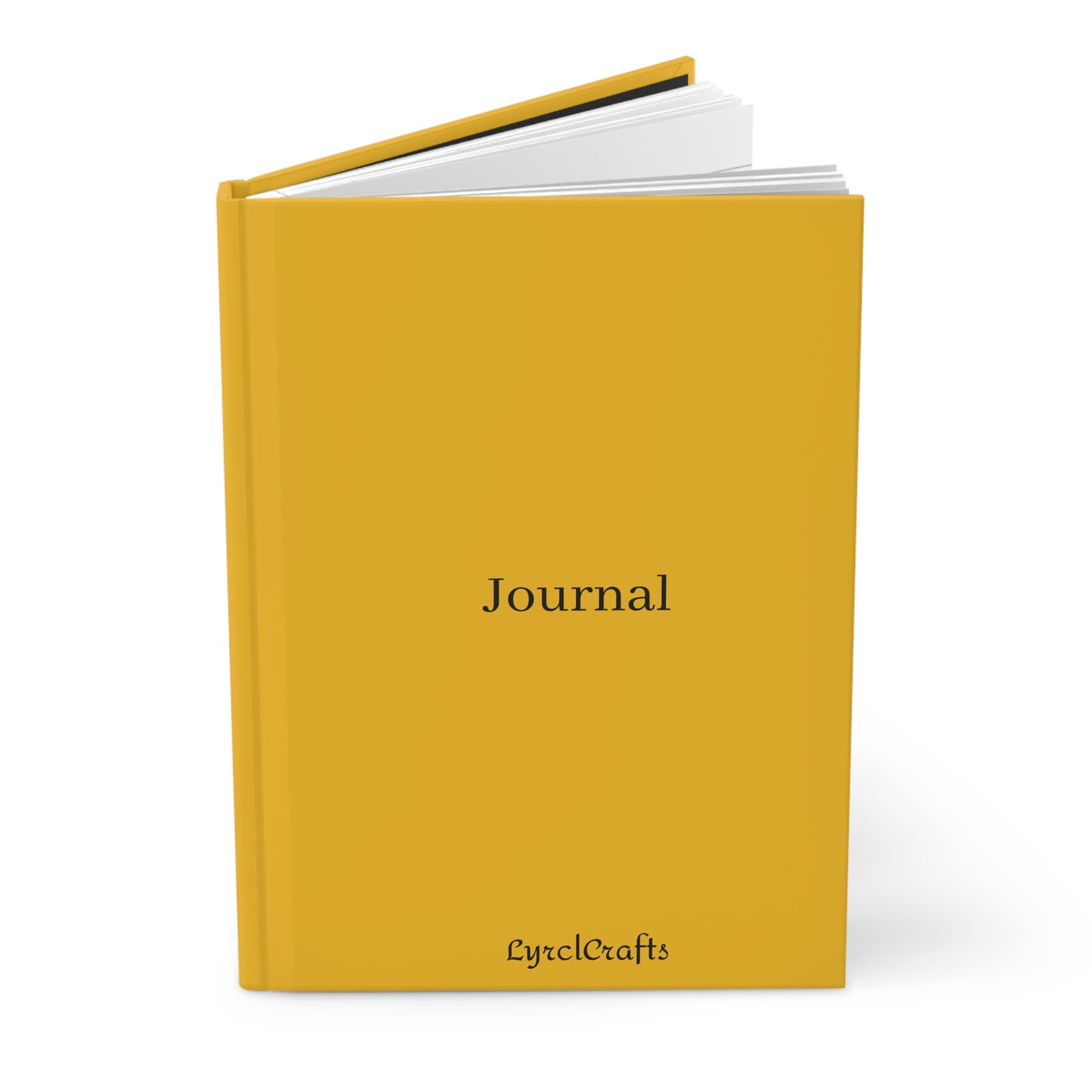 Yellow Hardcover Journal Matte