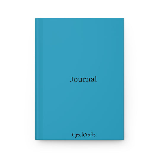 Turquoise Hardcover Journal Matte