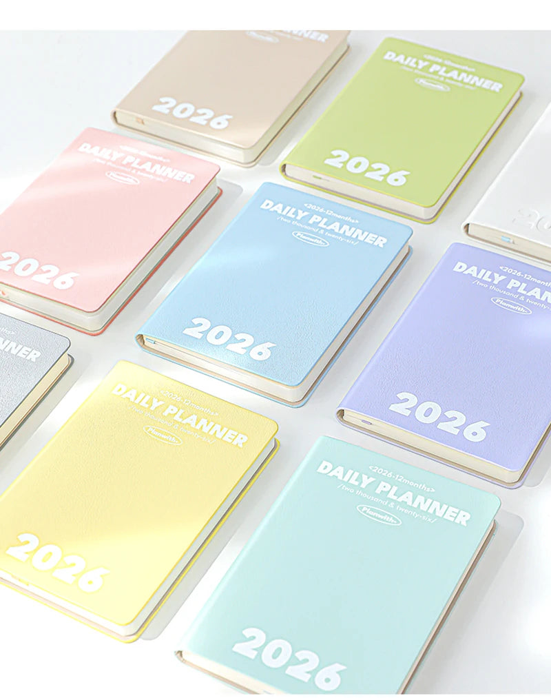 Plan with 2026 Mini Pocket A6 Planner Soft Cover