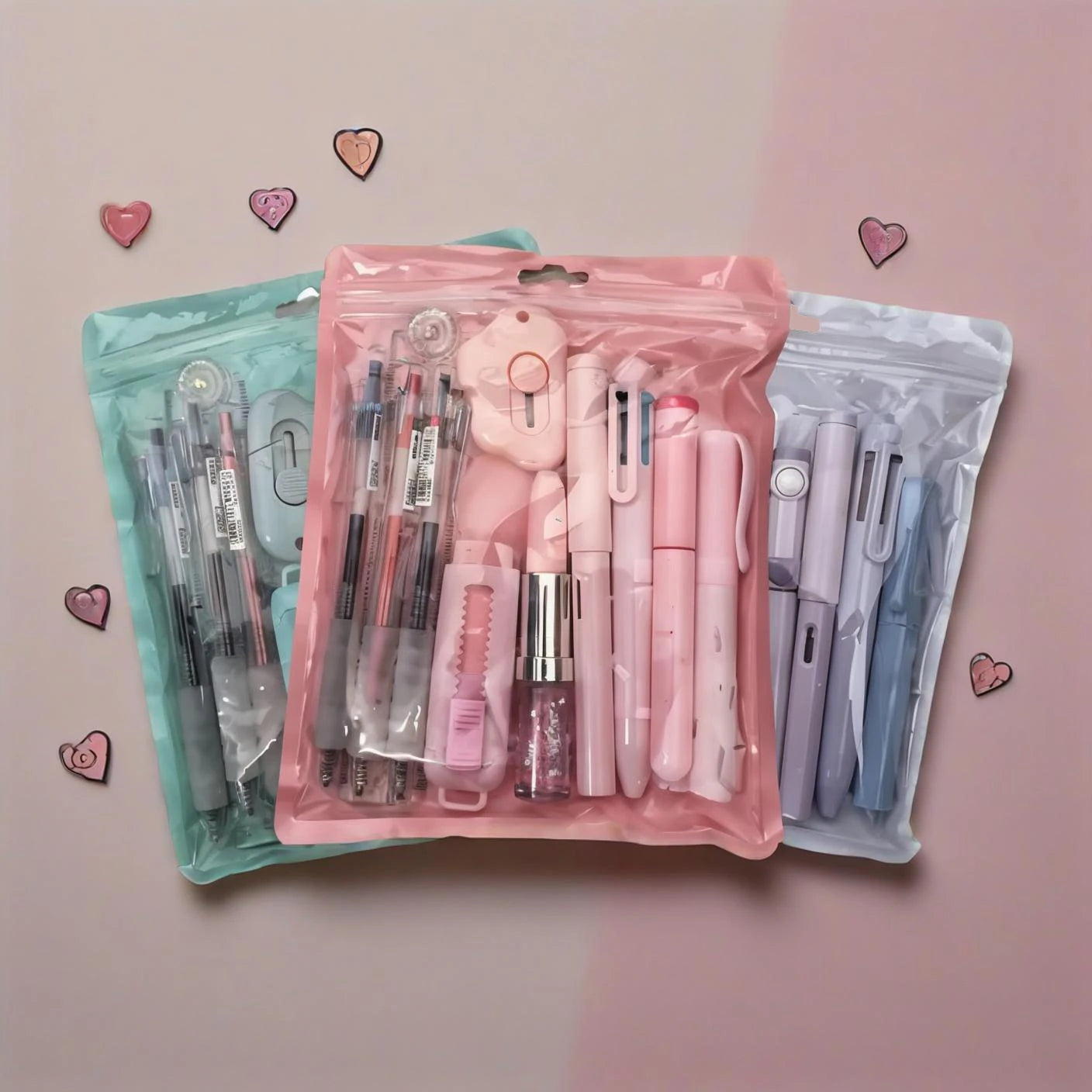 11-in-1 Student Stationery Set Back To School Materials Useful Study Supplies