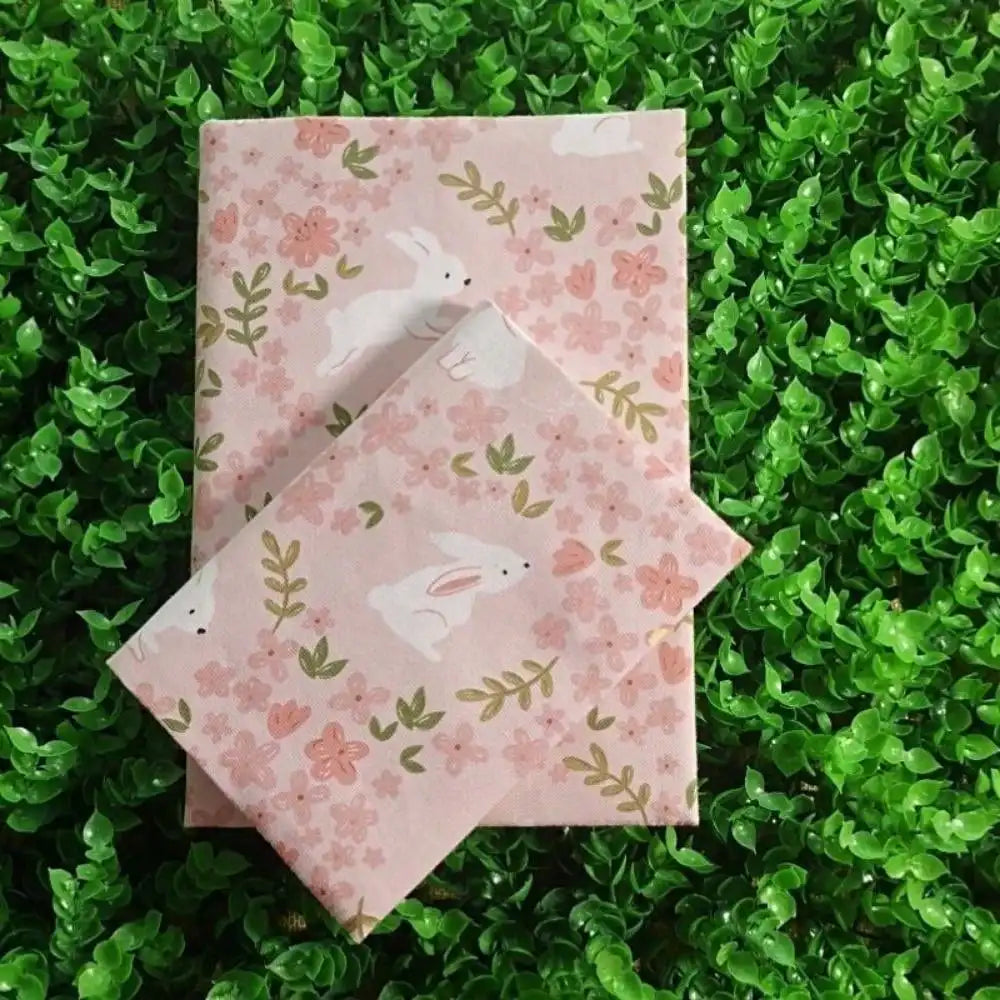 A5 A6 Pink White Rabbit Notebook COVER Planner Case COVER Protective Shell Journal Cover Protector Office Stationery Supplies