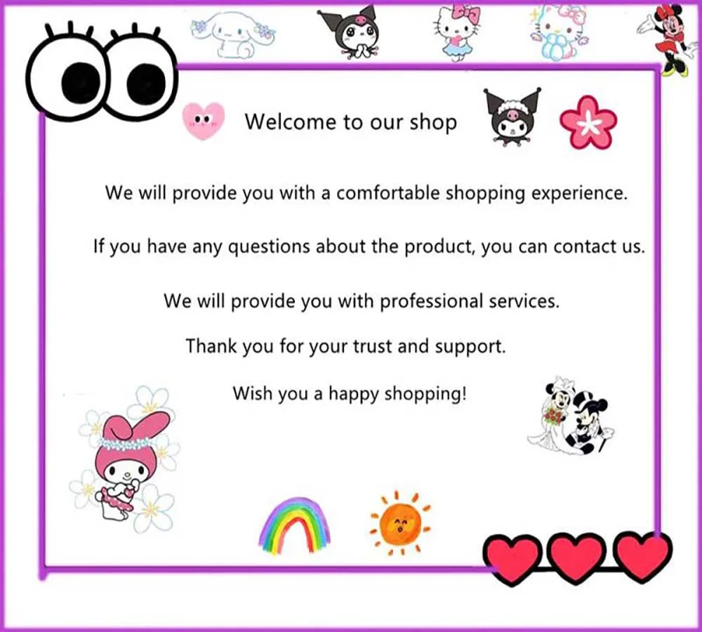 Sanrio Hello Kitty Card Bag Cinnamoroll Kuromi Melody Coin Wallet Bank Cards Document Storage Kawaii Pu Multifunctional Purse