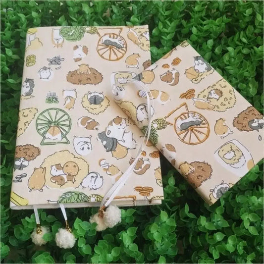 A5 A6 Cute Hamster Notebook COVER Planner Case COVER Protective Shell Journal COVER Protector Office Stationery Supplies