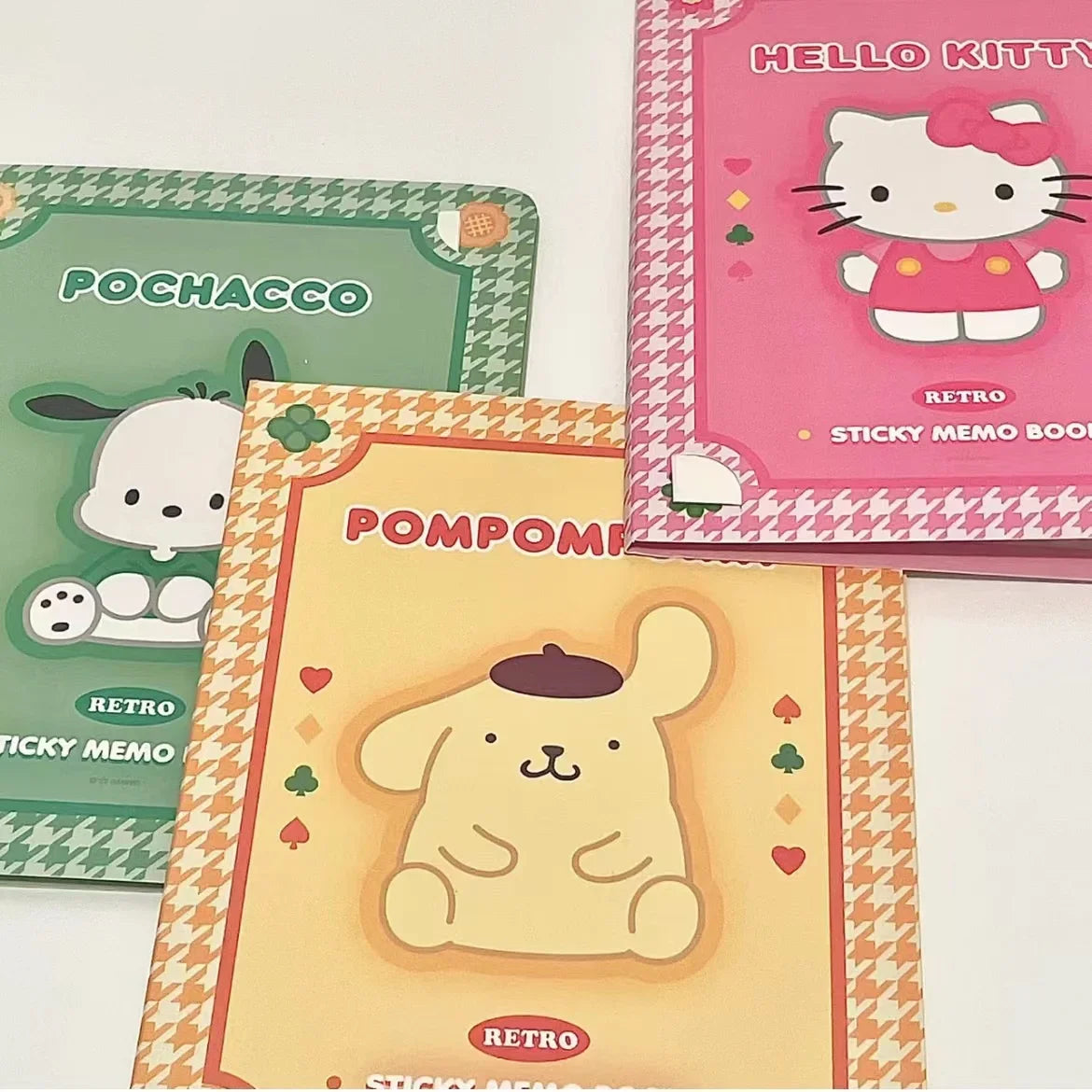 Kawaii Sanrio Hello Kitty Convenience Book Mymelody Kuromi Cinnamoroll Note Book Cute Paste Notepad Student Office Stationery