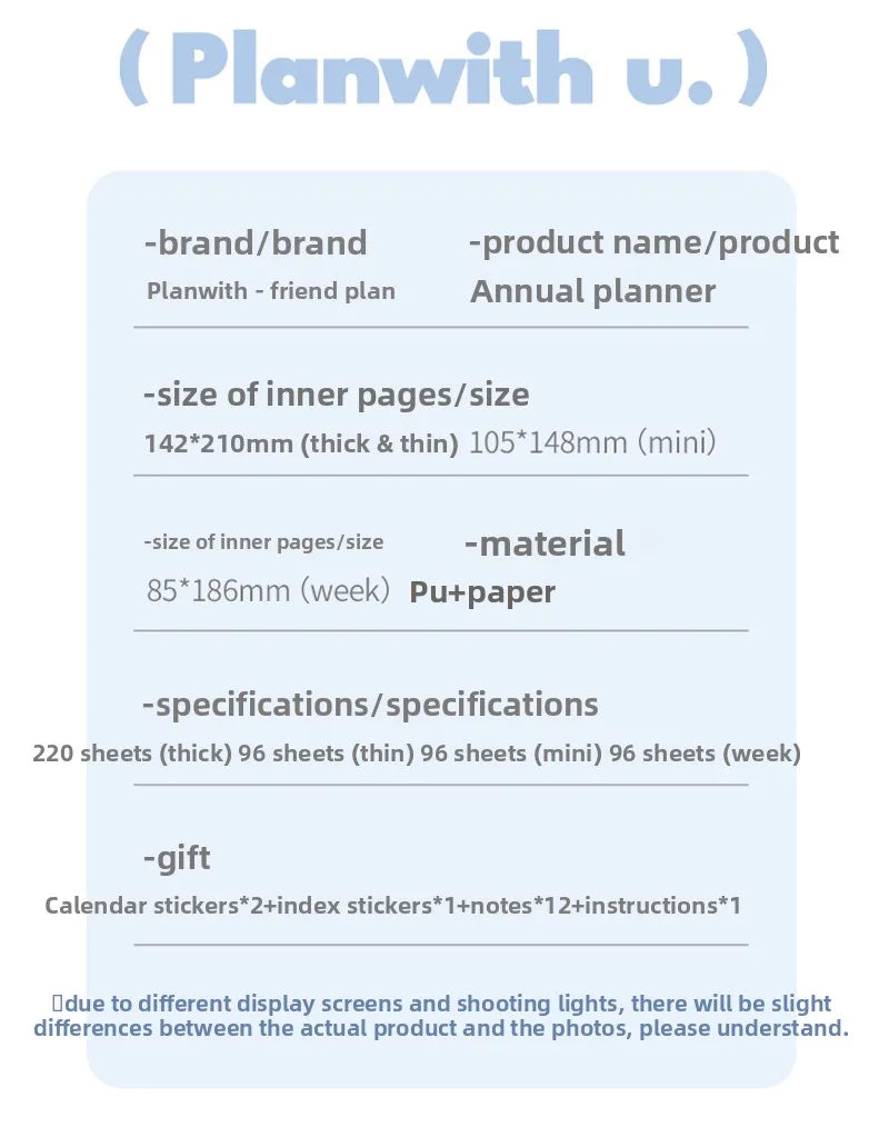 Plan with 2026 Mini Pocket A6 Planner Soft Cover