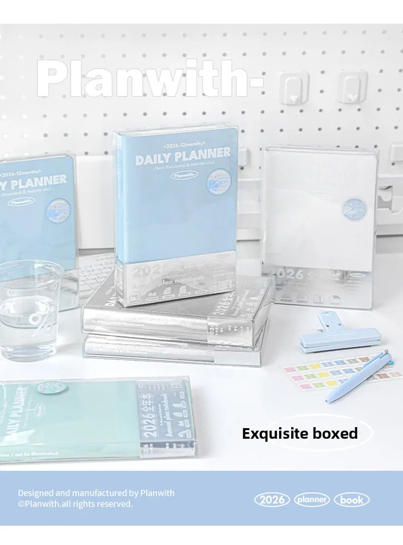 Plan with 2026 Mini Pocket A6 Planner Soft Cover