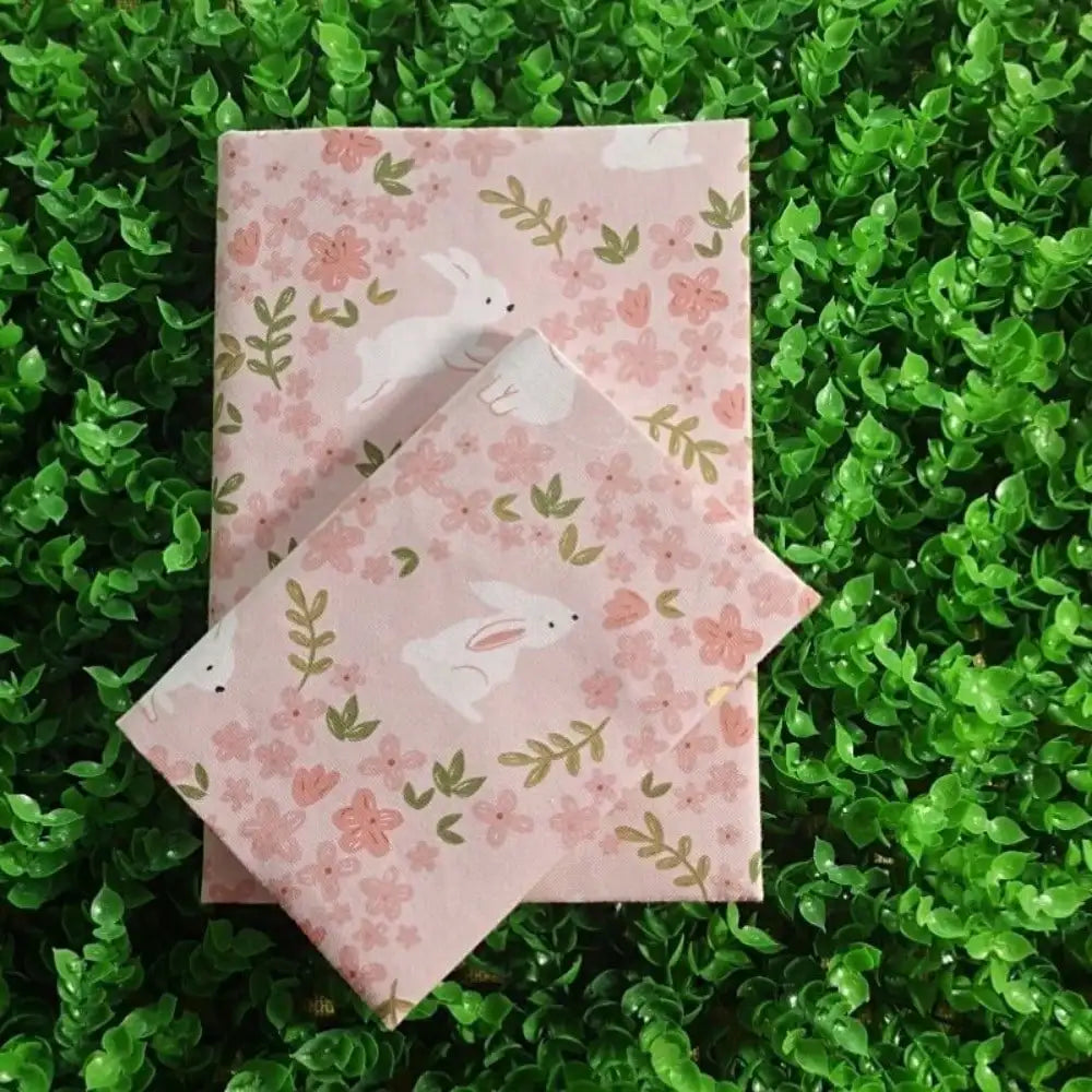 A5 A6 Pink White Rabbit Notebook COVER Planner Case COVER Protective Shell Journal Cover Protector Office Stationery Supplies